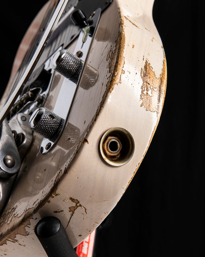 Used Fender Custom Shop CuNiFe Blackguard Tele Aged White Blonde