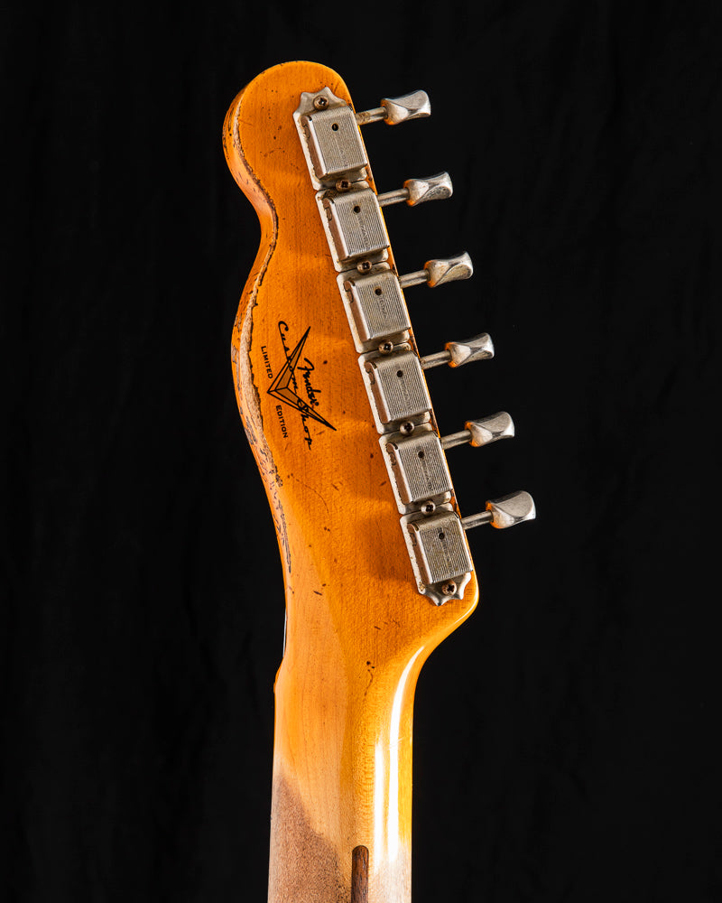 Used Fender Custom Shop CuNiFe Blackguard Tele Aged White Blonde