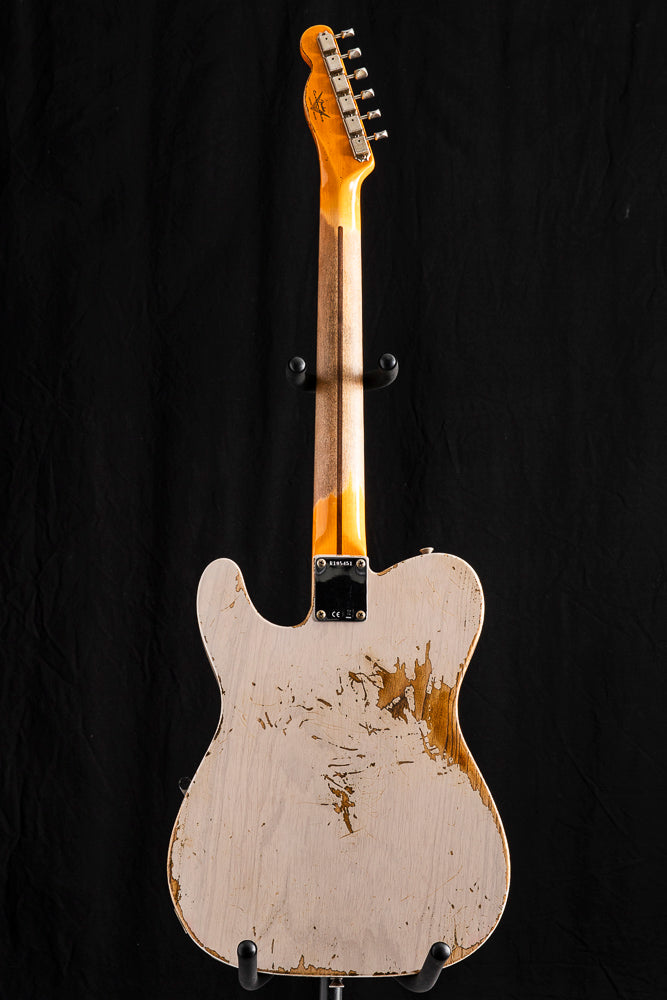 Used Fender Custom Shop CuNiFe Blackguard Tele Aged White Blonde