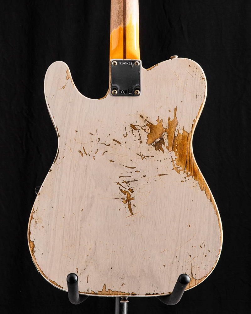 Used Fender Custom Shop CuNiFe Blackguard Tele Aged White Blonde