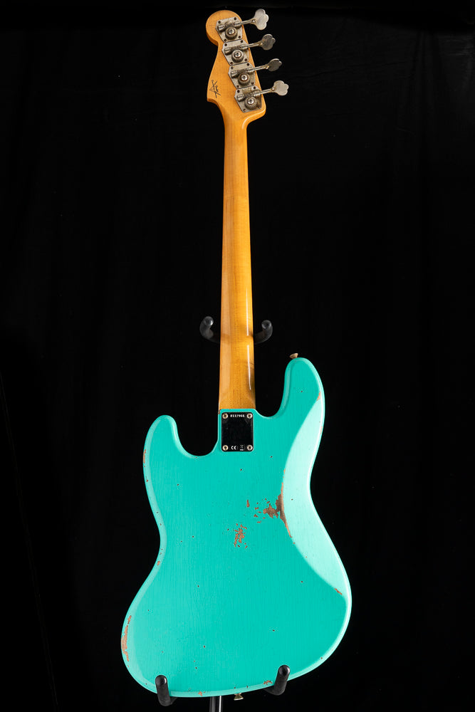 Used Fender Custom Shop '64 Jazz Bass Relic Sea Foam Green
