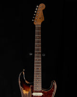 Used Fender Custom Shop LTD Roasted '61 Strat Super Heavy Relic Aged 3-Tone Sunburst