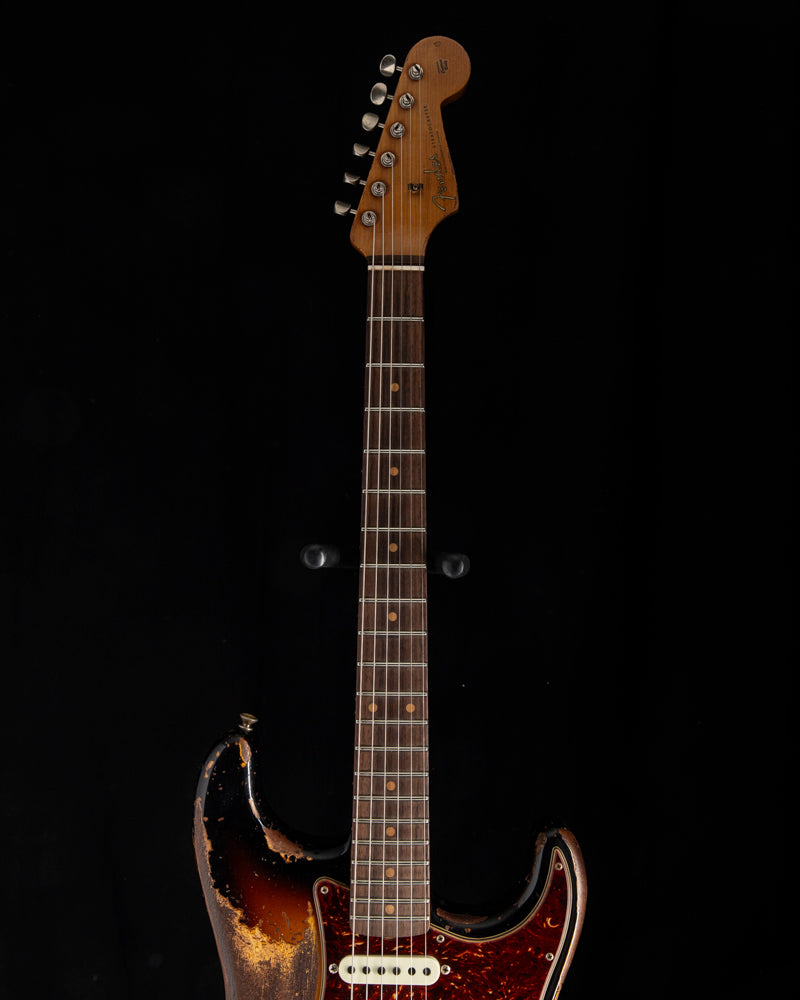 Used Fender Custom Shop LTD Roasted '61 Strat Super Heavy Relic Aged 3-Tone Sunburst
