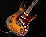 Used Fender Custom Shop LTD Roasted '61 Strat Super Heavy Relic Aged 3-Tone Sunburst