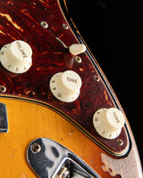 Used Fender Custom Shop LTD Roasted '61 Strat Super Heavy Relic Aged 3-Tone Sunburst
