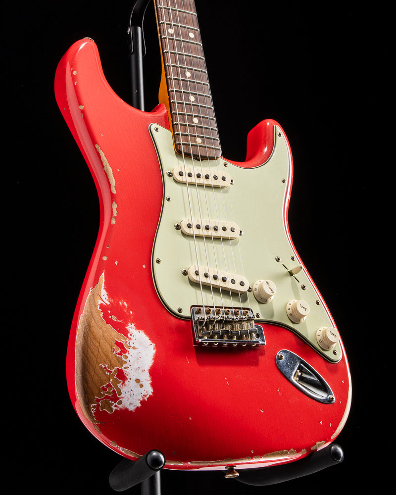 Used Fender Custom Shop ‘61 Stratocaster Heavy Relic Fiesta Red