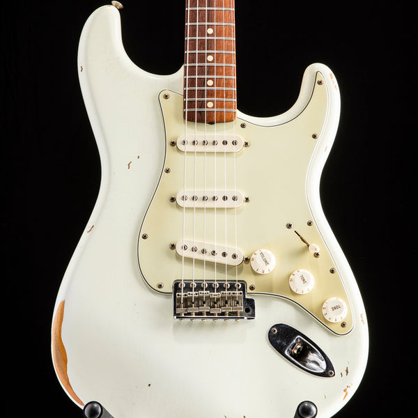 Used Fender Custom Shop 1960 Strat Relic Olympic White