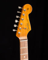 Used Fender Custom Shop '63 Strat Heavy Relic Crimson Transparent