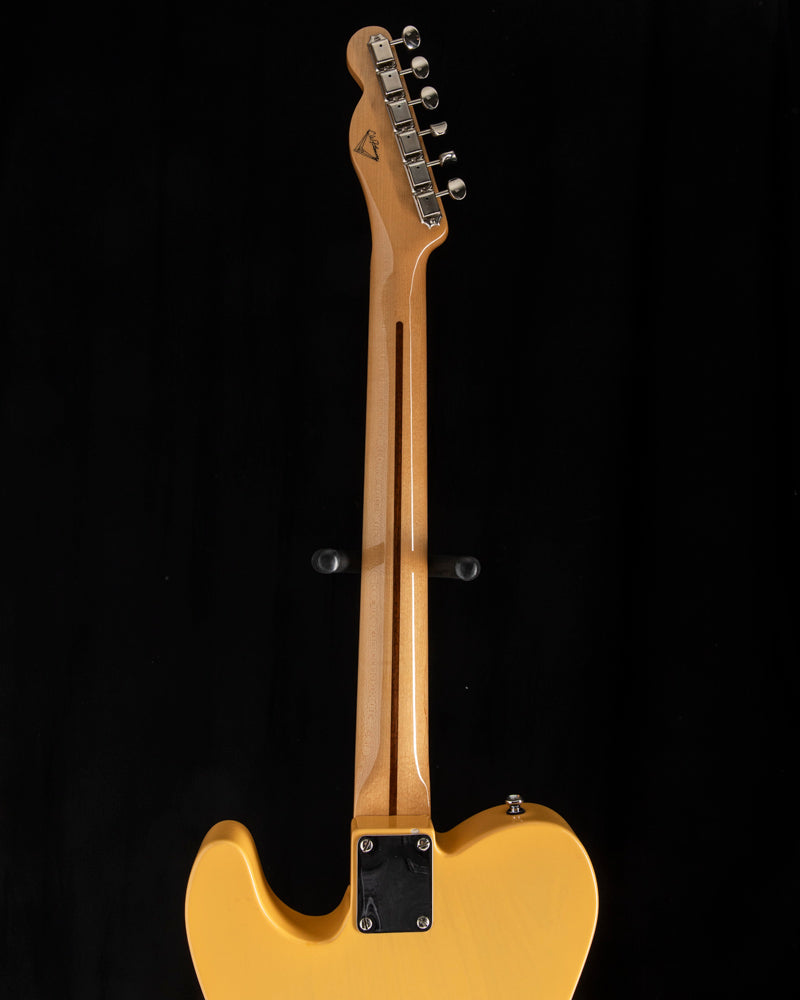 Used Fender Custom Shop C.W. Fleming 1951 Nocaster Thinline Butterscotch Blonde