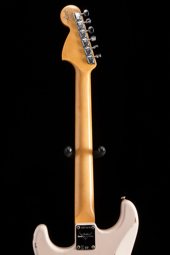 Used Fender Custom Shop '68 Strat Relic Faded Aged Shell Pink