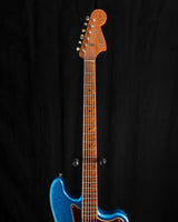 Used Fender Custom Shop Bass VI Ash Heavy Relic Blue Sparkle over 2-Color Sunburst