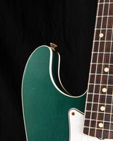 Used Fender Custom Shop Double Bound Strat Journeyman Aged Sherwood Metallic