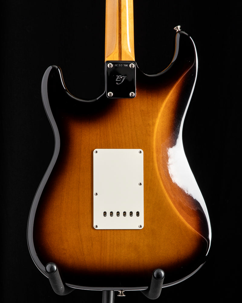 Used Fender Eric Johnson Stratocaster 2 Tone Sunburst
