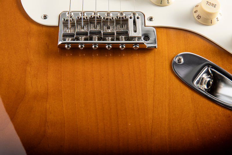 Used Fender Eric Johnson Stratocaster 2 Tone Sunburst
