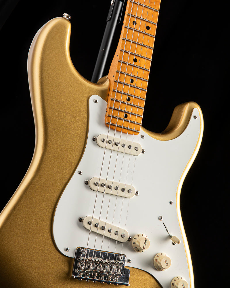 Used Fender Lincoln Brewster Stratocaster Aztec Gold