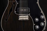Used Fender Modern Player Telecaster Thinline Deluxe Transparent Black