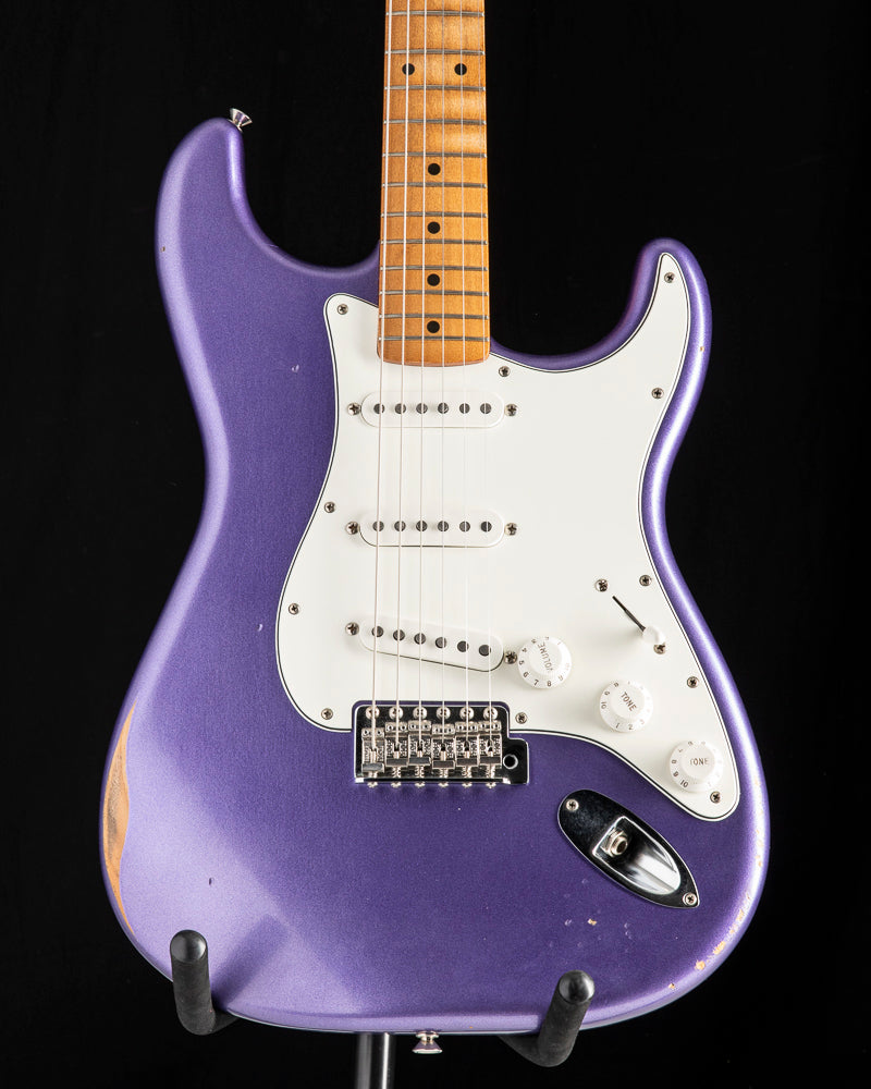 Used Fender Vintera Road Worn Mischief Maker Stratocaster Metallic Purple