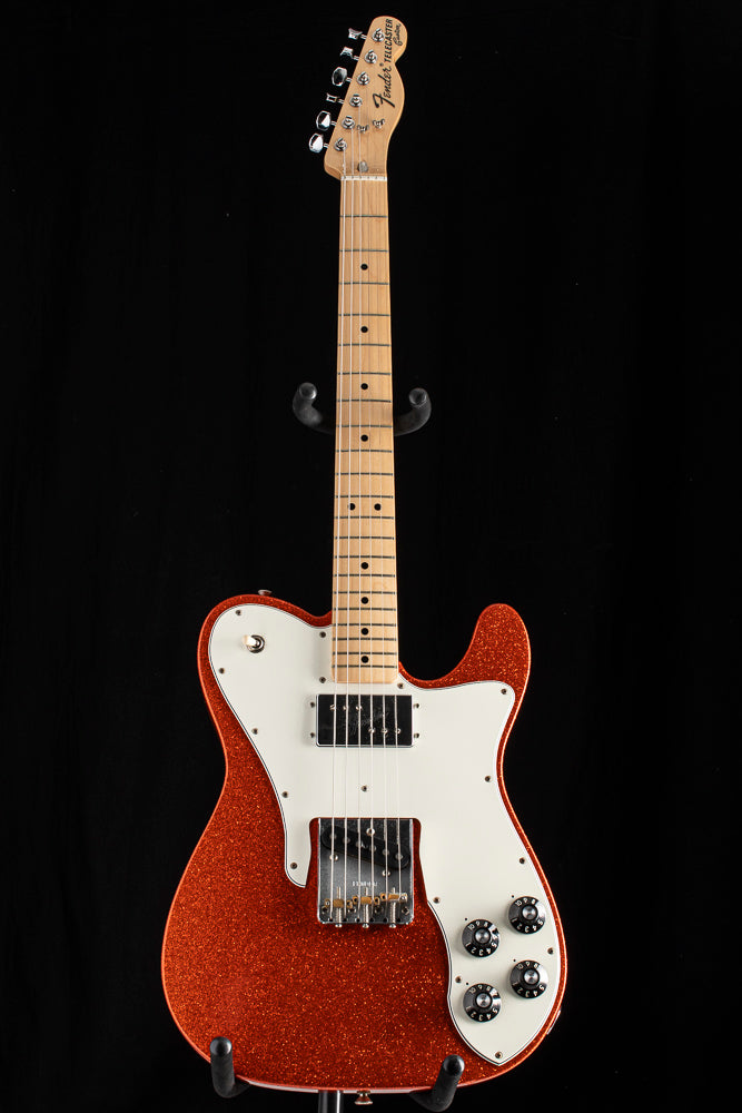 Used Fender Limited Edition '72 Telecaster Custom Orange Sparkle