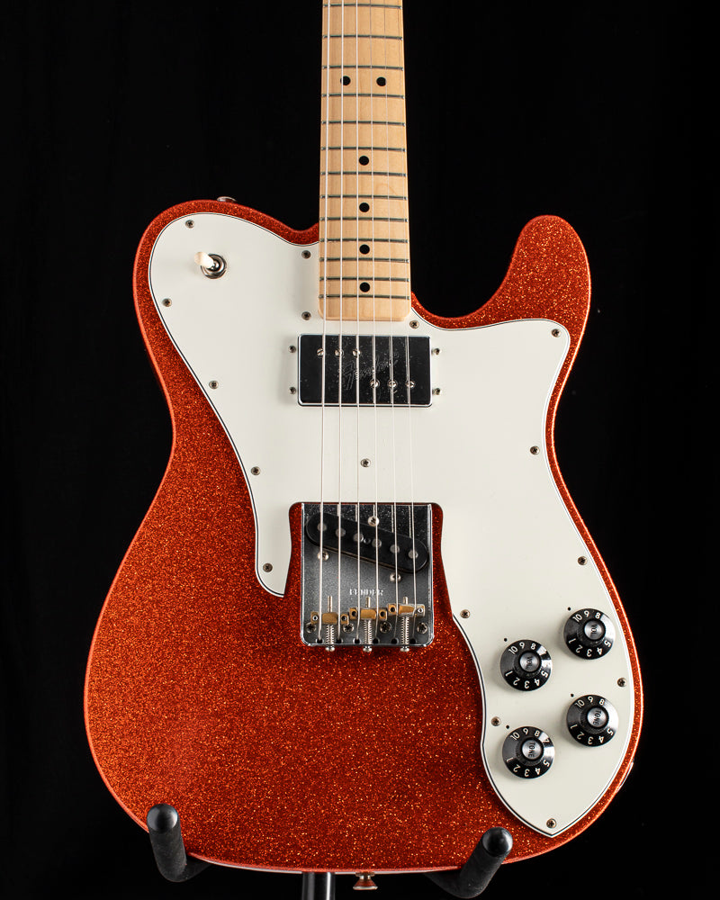 Used Fender Limited Edition '72 Telecaster Custom Orange Sparkle