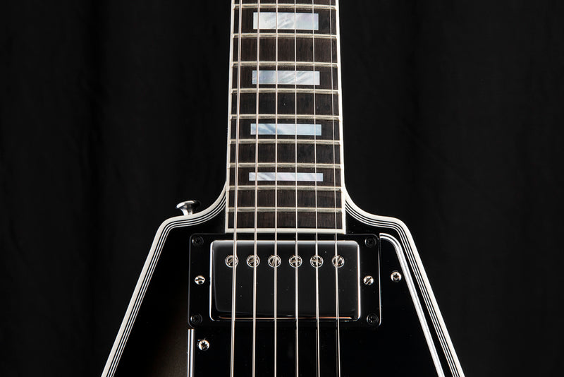 Used Gibson Custom Flying V Custom Silverburst