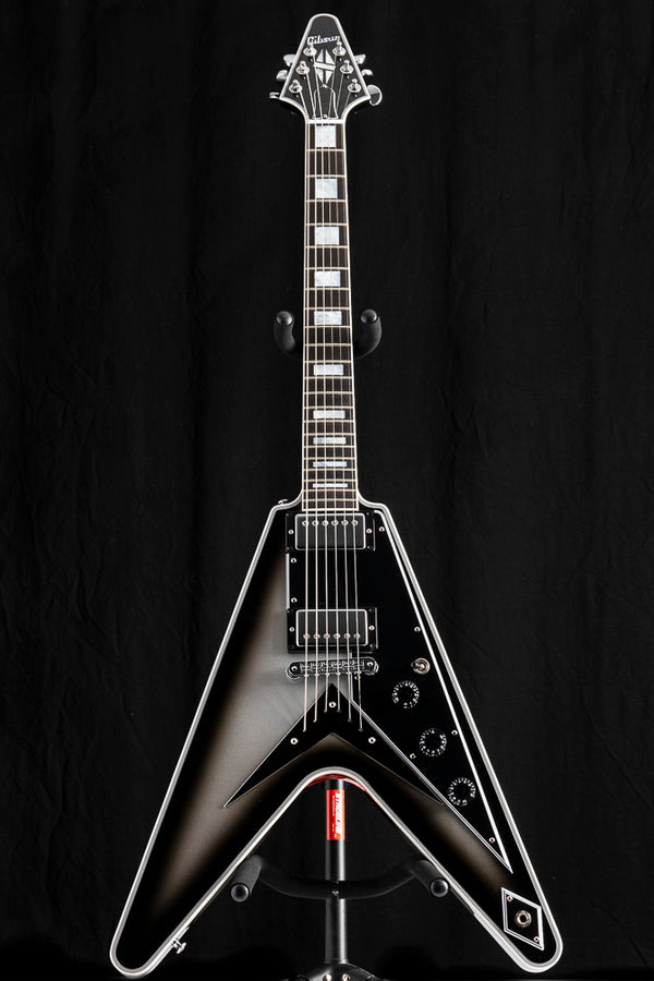 Used Gibson Custom Flying V Custom Silverburst
