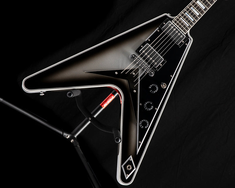 Used Gibson Custom Flying V Custom Silverburst