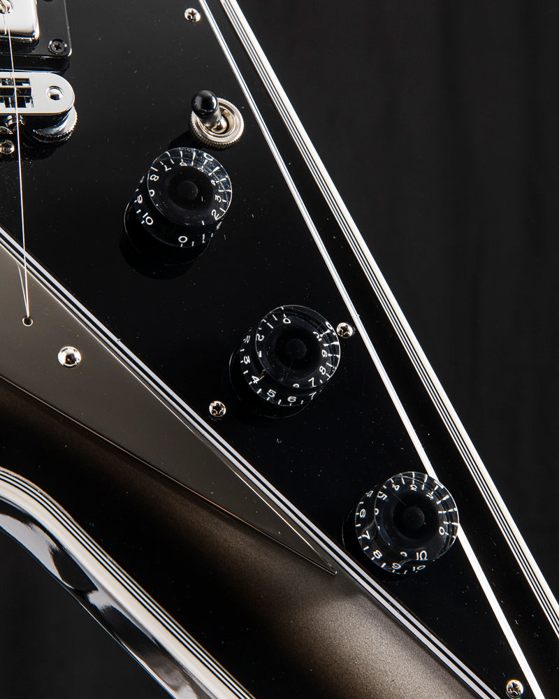 Used Gibson Custom Flying V Custom Silverburst