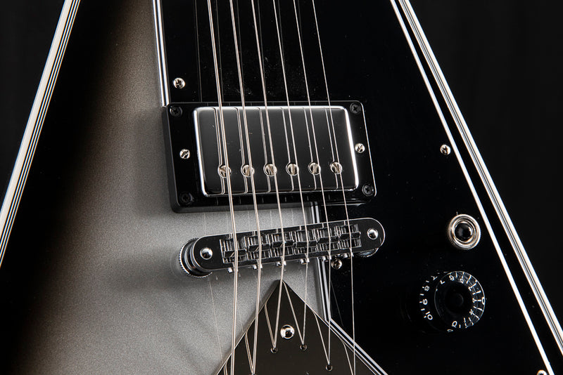 Used Gibson Custom Flying V Custom Silverburst