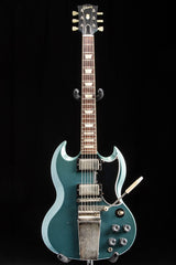 Used Gibson Custom 1964 SG Standard Reissue with Maestro Vibrola Ultra Light Aged Pelham Blue