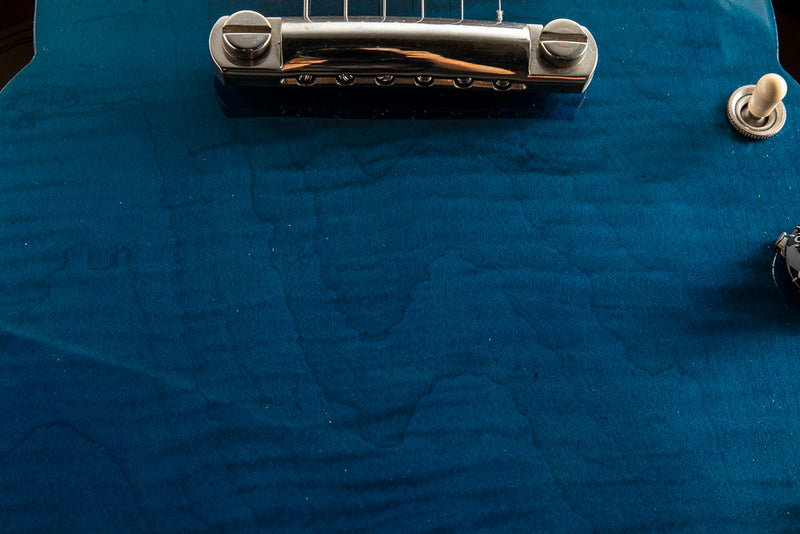 Used Gibson ES-335 Beale Street Blue