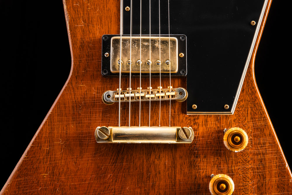 Used Gibson Custom 1958 Explorer Reissue Natural Murphy Lab Heavy Aged