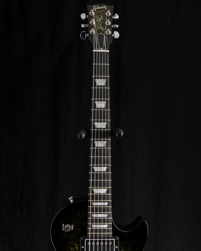 Used Gibson USA Anniversary Nashville Flood Les Paul Studio Green Swir