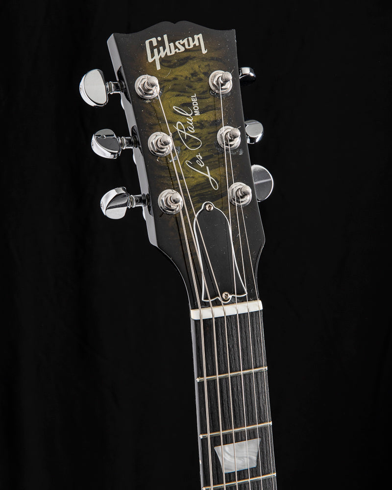Used Gibson USA Anniversary Nashville Flood Les Paul Studio Green Swir