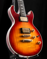 Used Gibson Longhorn Double Cut Guitar of the Month Heritage Cherry Sunburst