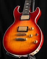 Used Gibson Longhorn Double Cut Guitar of the Month Heritage Cherry Sunburst