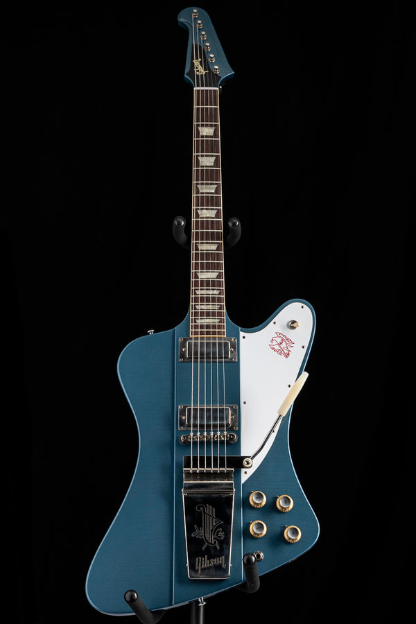 Used Gibson Custom Shop Murphy Lab 1963 Firebird V Pelham Blue Ultra Light Aged