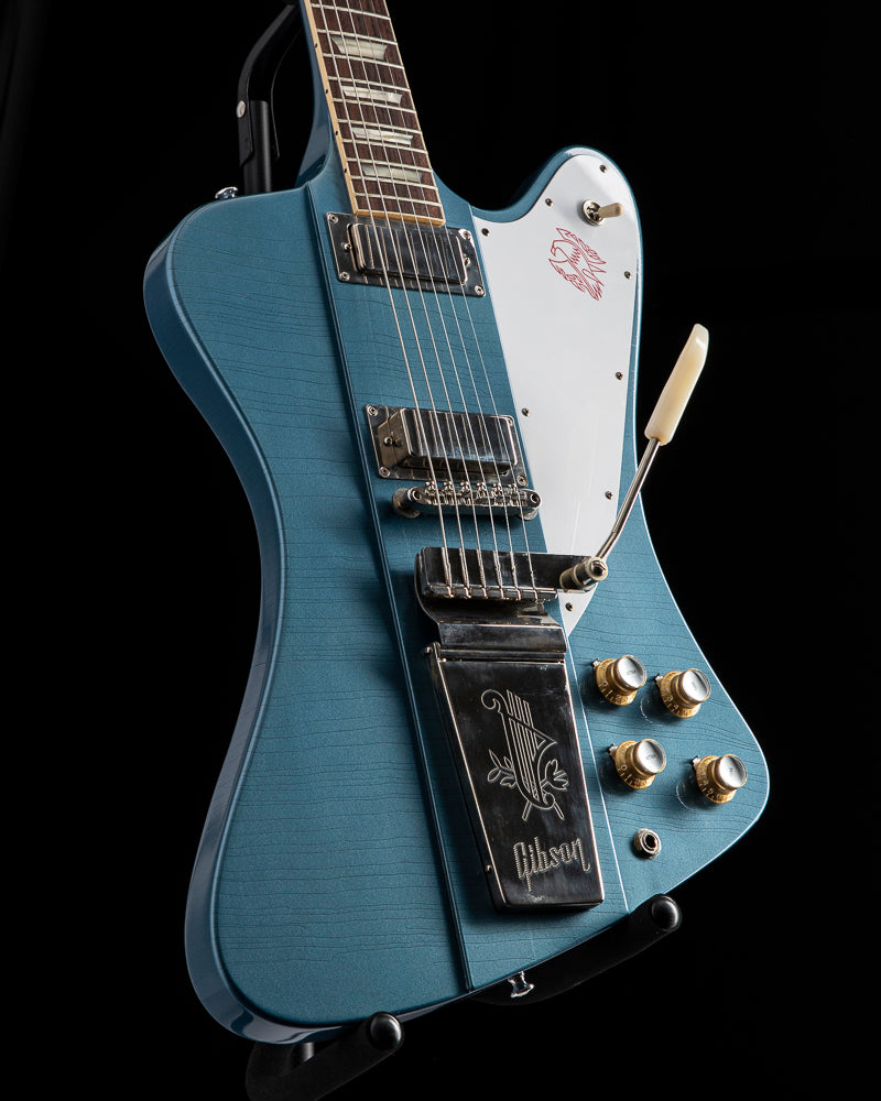 Used Gibson Custom Shop Murphy Lab 1963 Firebird V Pelham Blue Ultra Light Aged