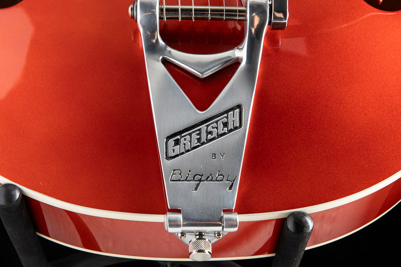 Used Gretsch G6120SH-T Brian Setzer Hot Rod Tangerine