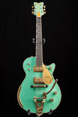 Used Gretsch Custom Shop G6134-CS Penguin Masterbuilt by Chad Henrichsen Sea Foam Green