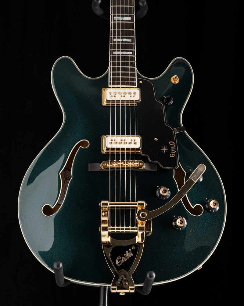 Used Guild Starfire VI DC Semi-Hollowbody Kingswood Green Limited Edition