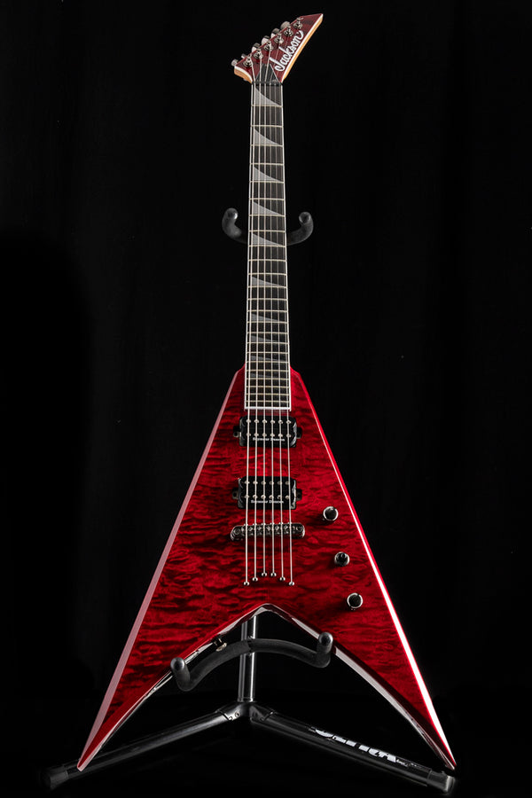 Used Jackson Pro Series King V Quilt Maple Transparent Red