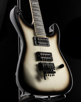 Used Jackson USA Scott Ian T-1000 Soloist 2H Silver Burst Prototype