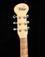 Used Jerry Jones Baby Sitar White Crackle