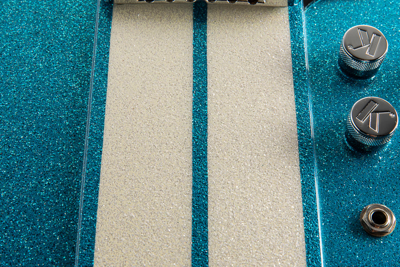 Used Kauer Banshee Deluxe Blue Sparkle