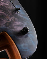 Used Mayones Hydra VF 6 Dirty Purple Blue Burst