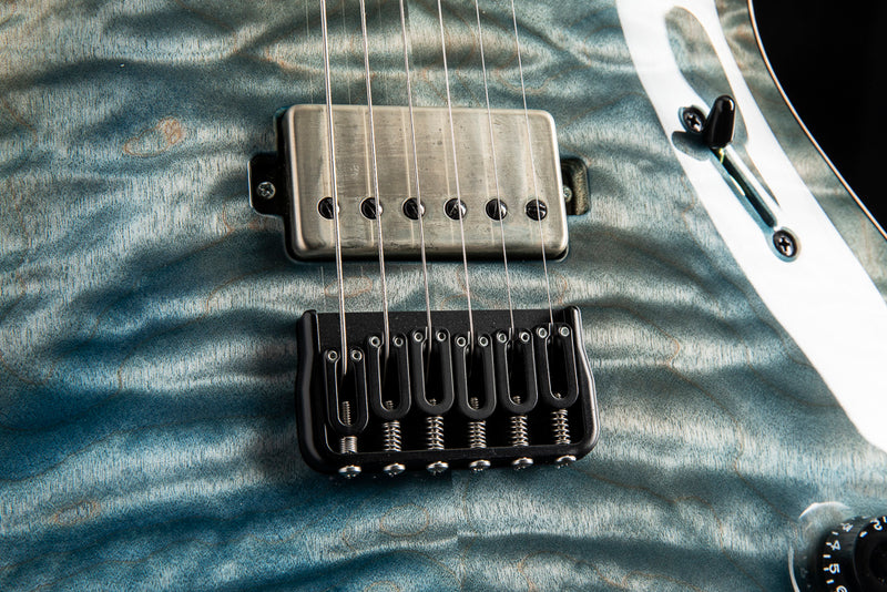 Used Mayones Regius Core CLS 6 Trans Aquamarine Gloss