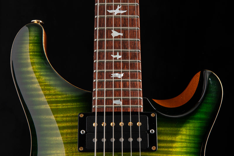Used Paul Reed Smith P24 Piezo Eriza Verde Smokeburst