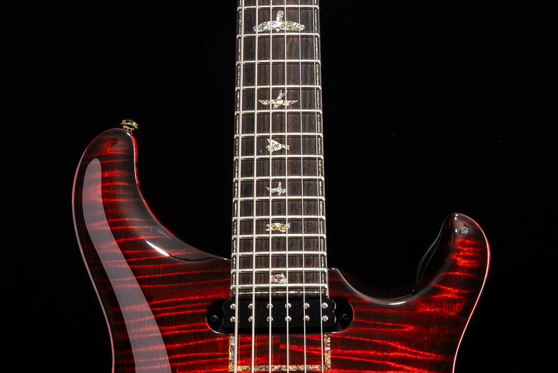 Used Paul Reed Smith Private Stock Custom 24 Stoptail Fire Red Smokebu