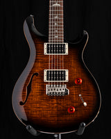 Used Paul Reed Smith SE Custom 22 Semi Hollow Black Gold Burst