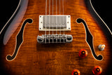 Used Paul Reed Smith SE Hollowbody II Piezo Black Gold Burst